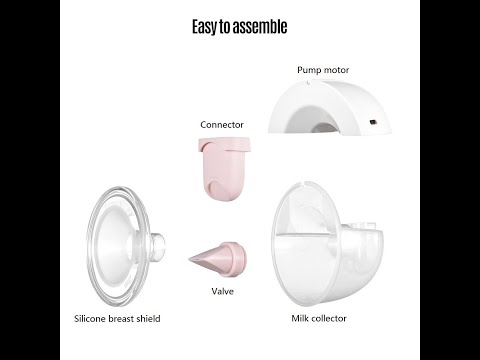 How to operate YOUHA THE INS Gen 2  Wearable Electric Breast Pump
