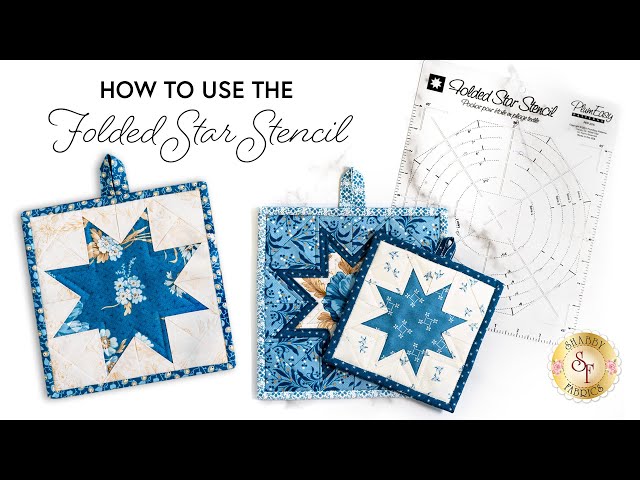 How to Use the PlumEasy Folded Star Stencil | a Shabby Fabrics Tutorial - YouTube how-to-use-the-plumeasy-folded-star-stencil-a-shabby-fabrics-tutorial-youtube