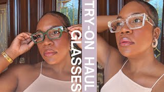 PRESCRIPTION GLASSES TRY ON HAUL + REVIEW Ft VLOOKGLASSES | I’m obsessed