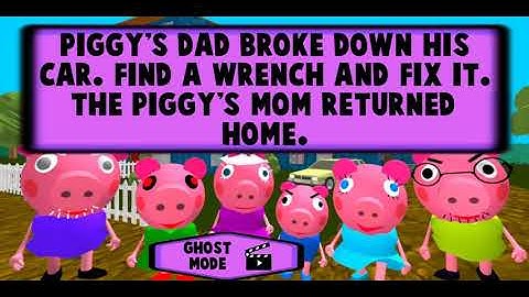 Piggy Neighbor. Family Escape Obby House 3D level 7