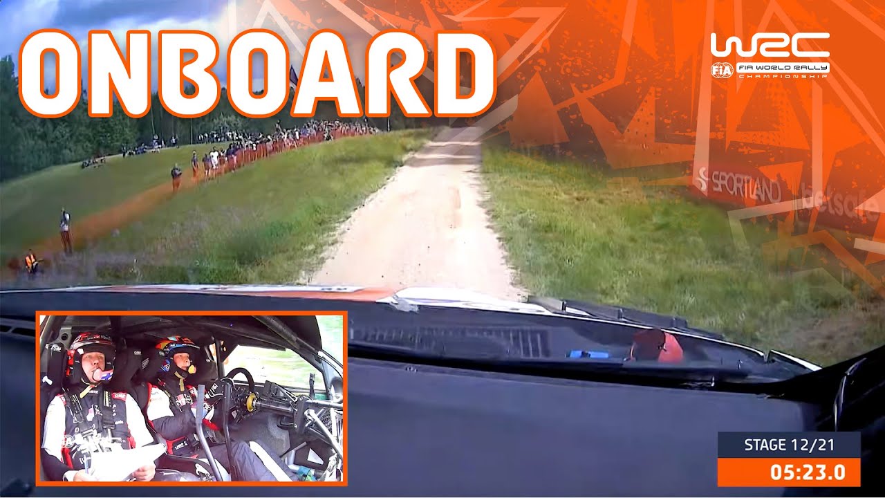 ⁣FULL ONBOARD - SS12 Rovanperä/Halttunen | WRC Rally Estonia 2023