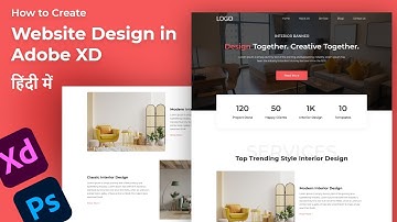 How to Design a Website in Adobe XD | Adobe XD Tutorial for Beginners