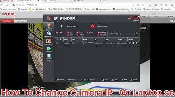 Change IP From Laptop || How to Change IP address To Laptop 💻 || IP camera Access on Laptop#cctv