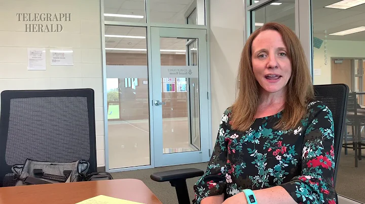 Eucharistic adoration chapel volunteer Amy Freund