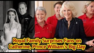 Royal Family Surprises Fans on Catherine, Prince William's Big Day