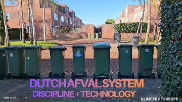 ♻️🇳🇱 Dutch Afval System: Discipline + Technology | How the Netherlands Stays Super Clean
