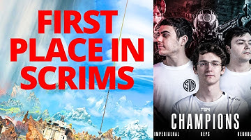 DOMINATING INTERNATIONAL ALGS SCRIMS | TSM IMPERIALHAL FIRST PLACE IN SCRIMS WITH REPS AND VERHULST