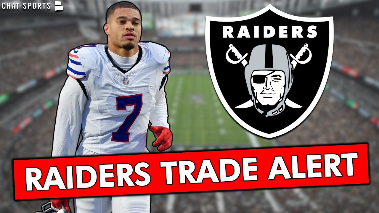 🚨TRADE ALERT: Raiders Trade For CB Taron Johnson In Pick Swap With Bills | Las Vegas Raiders News