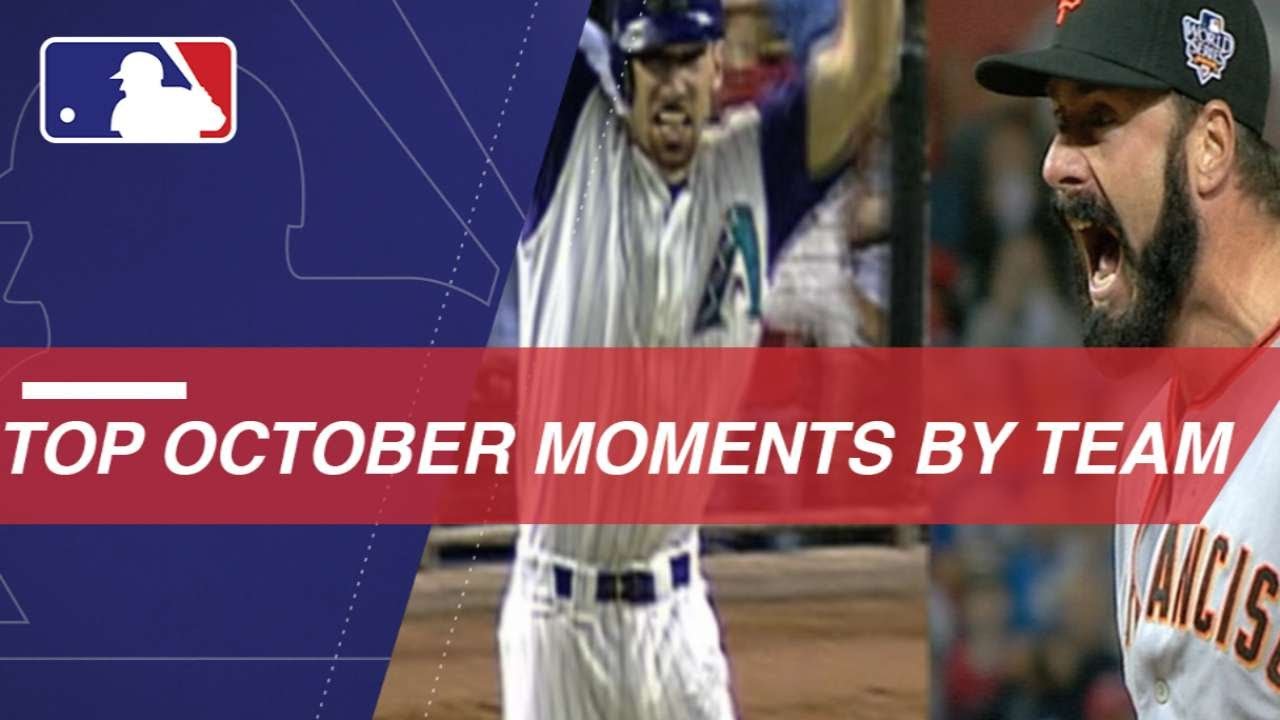 Every MLB team's top postseason moments YouTube