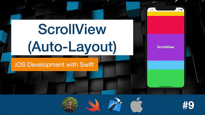 iOS Dev 9: ScrollView using AutoLayout | Swift 5, XCode 11