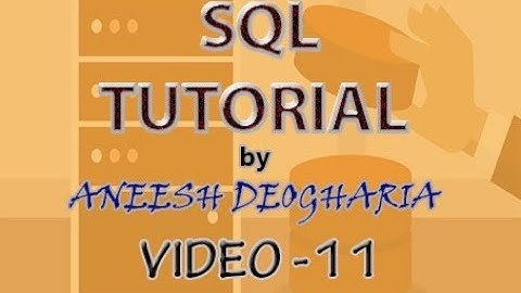 SQL Tutorial Series|| Video 11- Aliasing|| SELECT Statement Part- 2