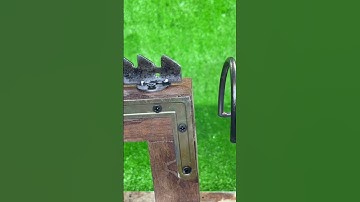 Simple idea with automatic gate latch lock # mechanism lock # DIY # Craft design # New style