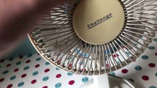 An update on the 2003 challenge 7 inch oscillating desk fan