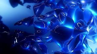 Relaxing blue screensaver Dynamic Motion background - Creative Commons