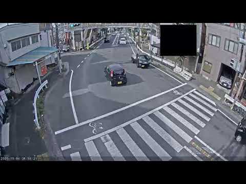 横須賀市災害監視カメラ　上町歩道橋付近