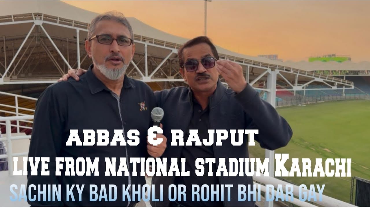 Sachin ka Bad Kohli Or Virat Bhe Dar Gay??|Abbas &Rajput Live From ...