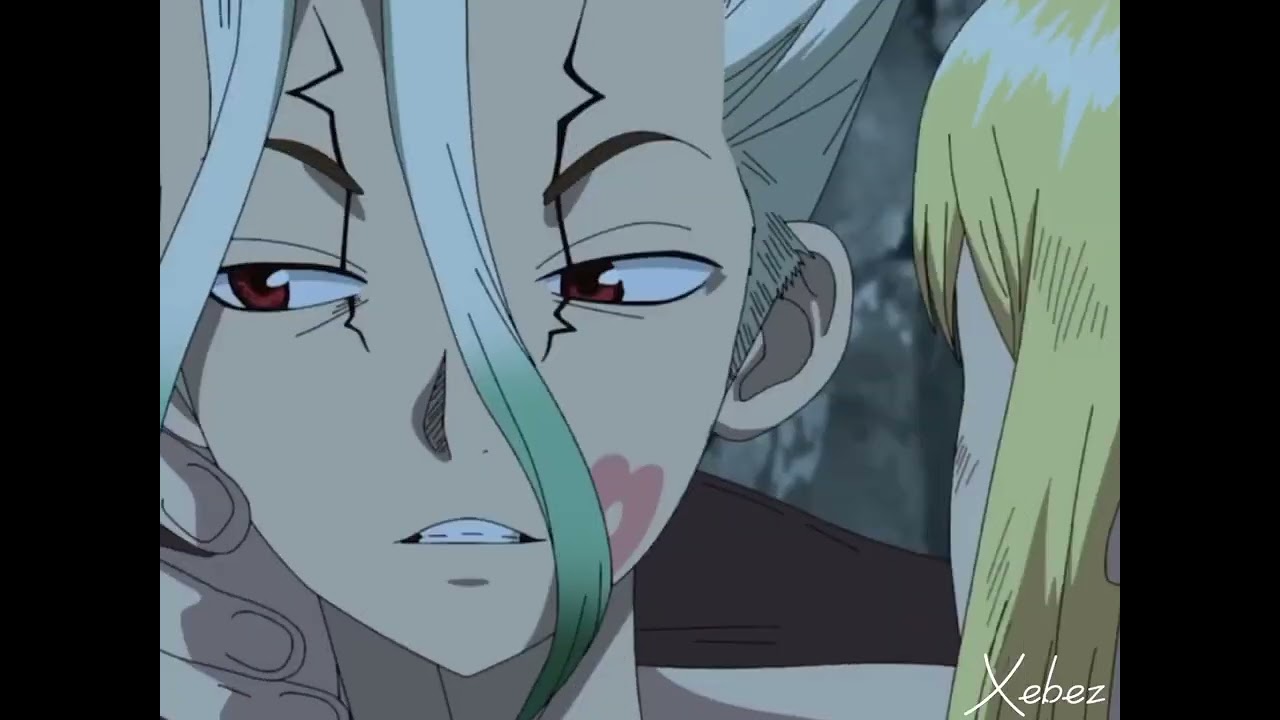 there's just inches in-between us || senku x kohaku