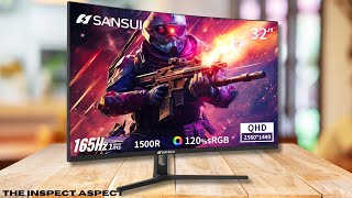 Is Sansui a Good Brand for Monitors? | SANSUI 32-Inch Curved Ultrawide QHD Review