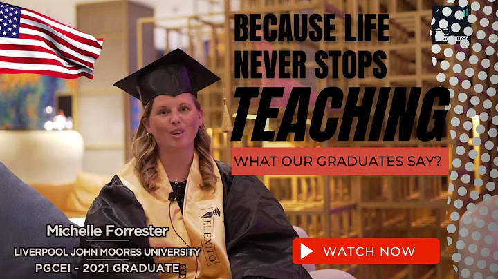 What our graduates say? Michelle Forrester