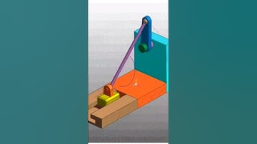 3D Slider Crank Mechanism #mechanicalengineering #manufacturing #mechanism #mechanisms