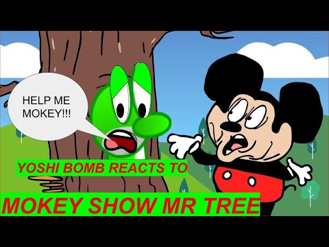MOKEY GOES INSANE ABOUT A TREE!!!!! - YB Reacts to:Mokey’s Show - Mr Tree #TeamTrees