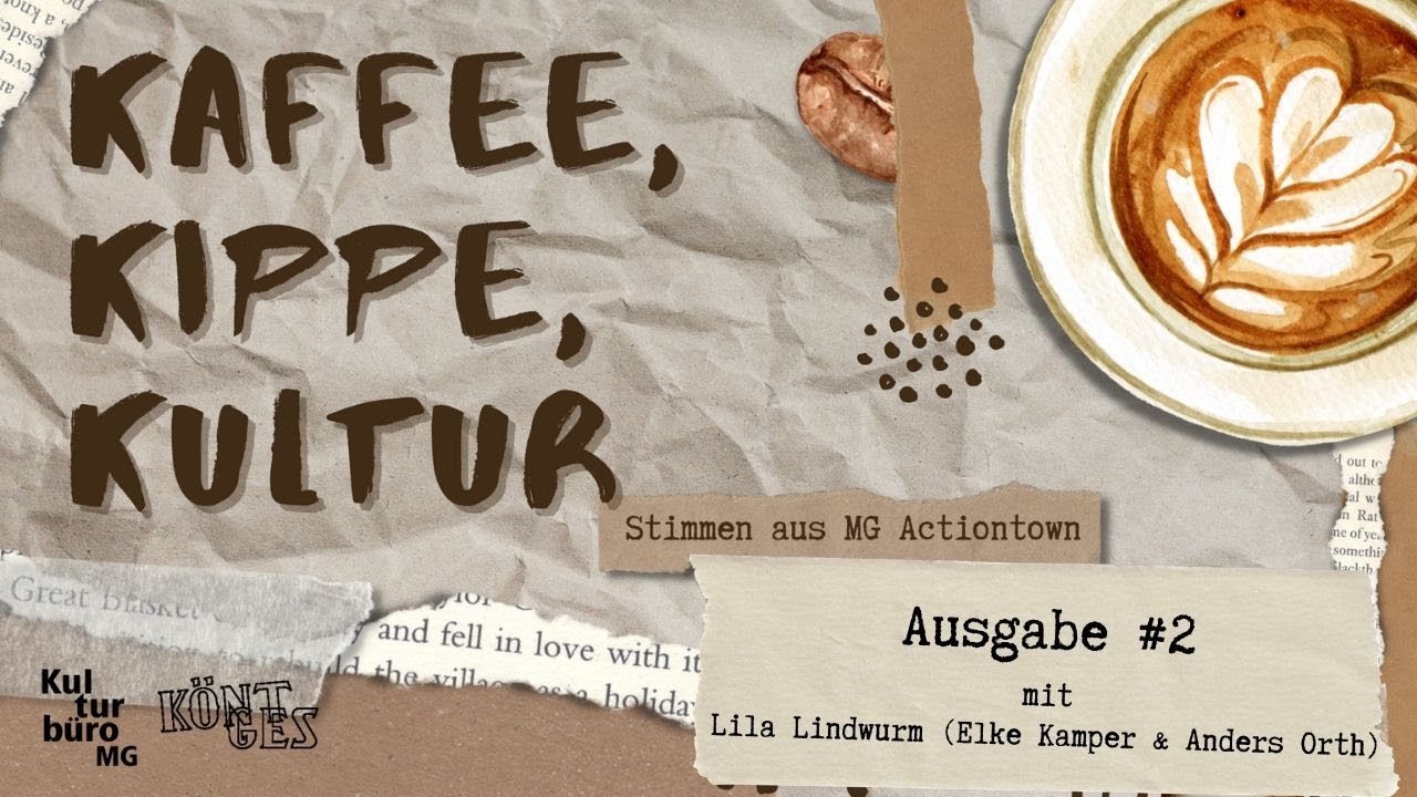 Kaffee, Kippe, Kultur #2 - mit Lila Lindwurm (Elke Kamper und Anders Orth)
