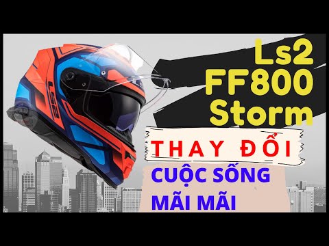 Video Ls2 FF800 Storm chiếc nón Fullface sẽ thay đổi chất... - youtube