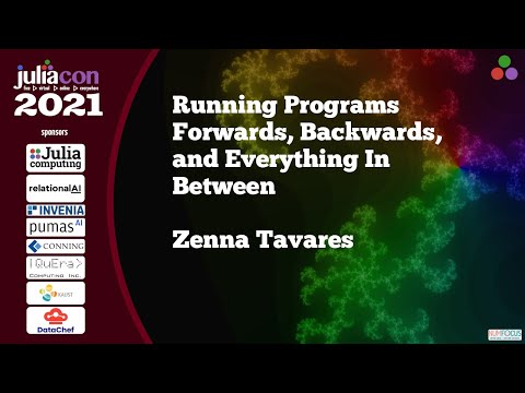 Running Programs Forwards, Backwards, and Everything In Between | Zenna Tavares | JuliaCon2021
