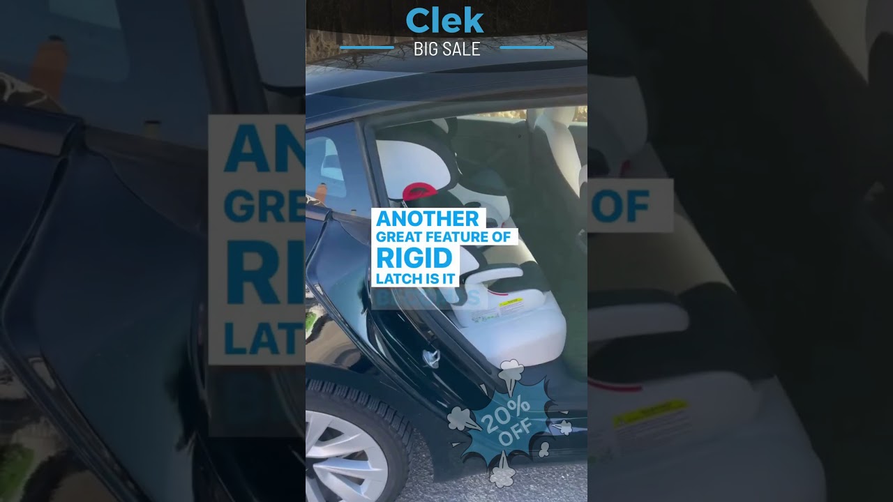 Clek Big Sale – 20% OFF Booster Seats! 