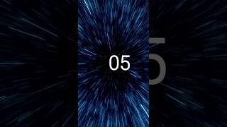 10 Second Countdown Timer | Space Warp Background | No Copyright (4K)