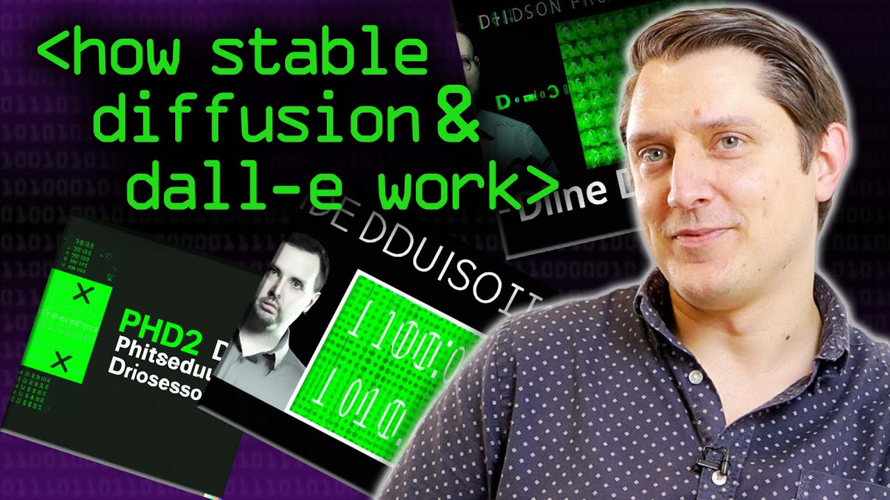 ⁣How AI Image Generators Work (Stable Diffusion / Dall-E) - Computerphile