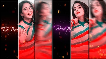 Trending Whatsapp status video editing  alight motion | shake effect status | Glow Lyrics status