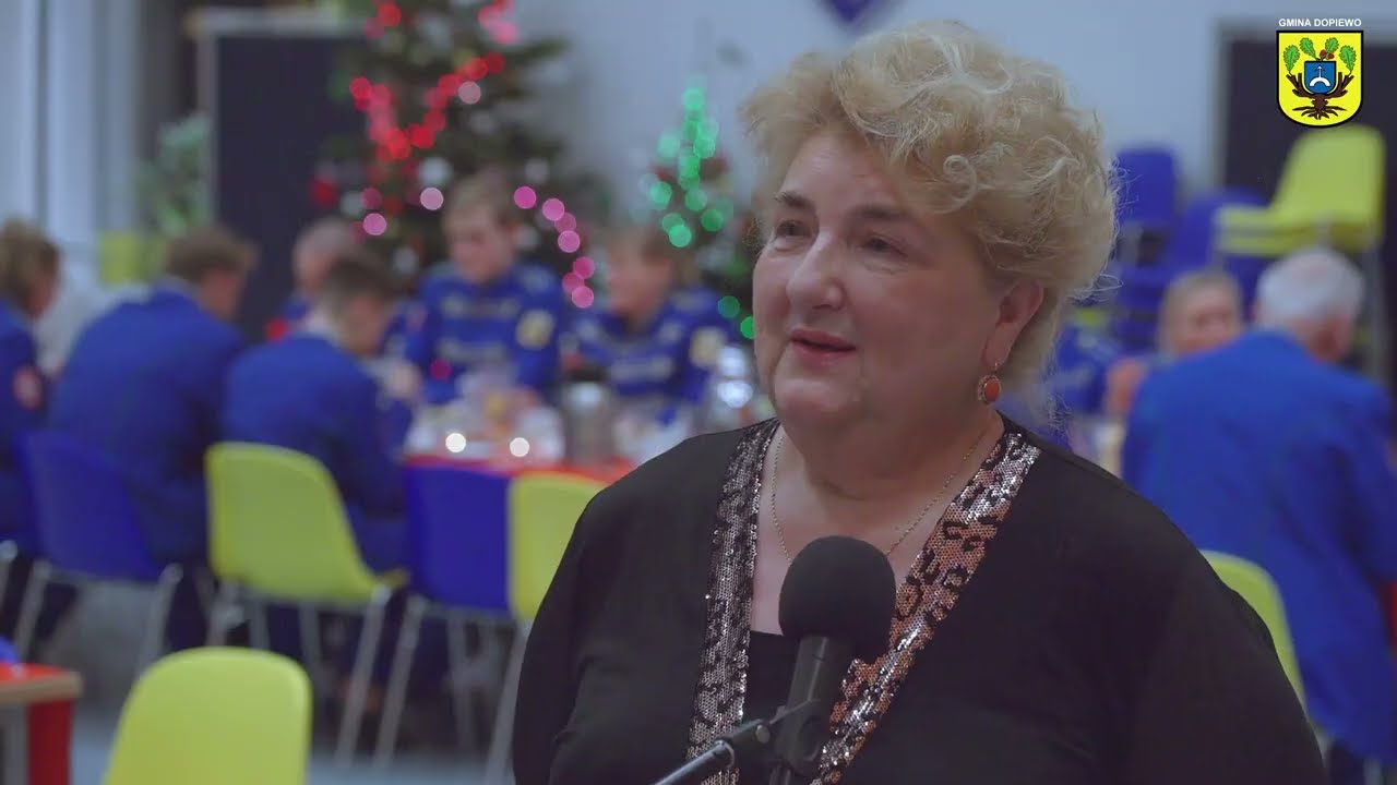 Wigilia Seniorów w Dąbrówce z koncert Orkiestry Dętej Gminy Dopiewo