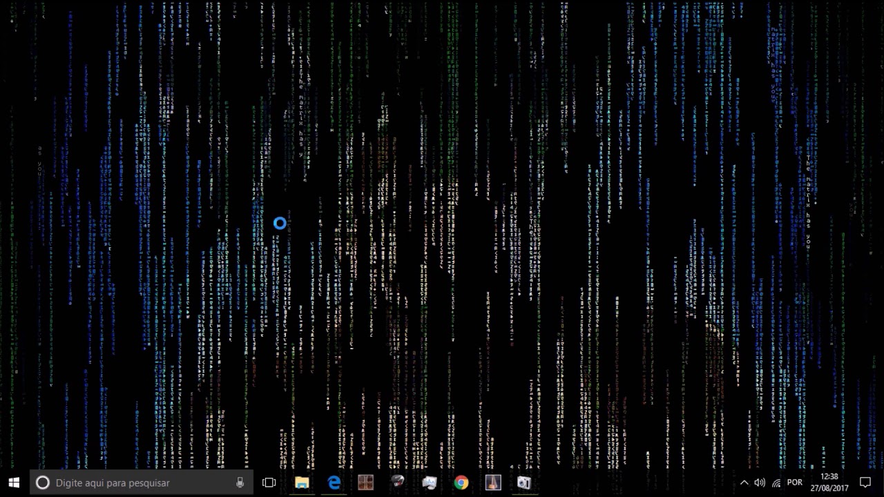 Wallpaper Animado Do Matrix Youtube
