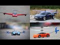 4 amazing diy toys  4 amazing rc toys ideas  airplane car  drone car  helicopter car