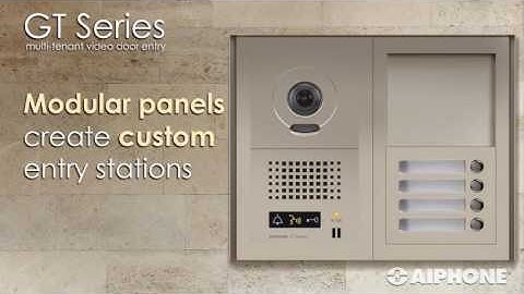 Vernieuwde video intercom Aiphone voor appartementen