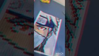 Kakashi Hatake Pixel Art Tutorial ⚡#Kakashi #PixelArt #Naruto #AnimeArt #KakashiHatake #PixelDrawing
