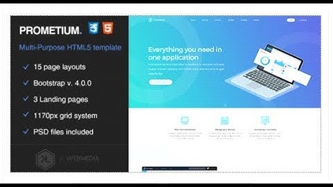 Prometium - Multi-Purpose HTML5 Template | Themeforest Templates