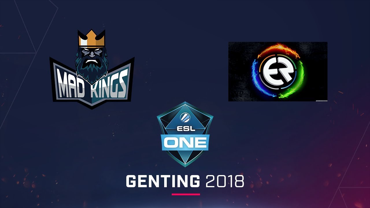Dota 2 - Mad Kings vs. Elemental Reborn - ESL One Genting Open Qualifier