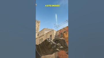 CS2 Mirage   New A Site Smokes From Spawn #shorts