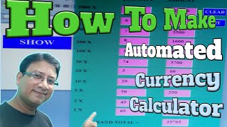 Currency calculator in ms word by vba code part 2 || Cash Counting || Userform || Vba Code || screenshot 2