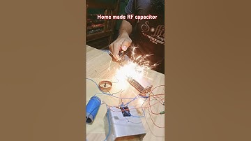 Homemade variable RF capacitor with hfsstc plasma film generator.