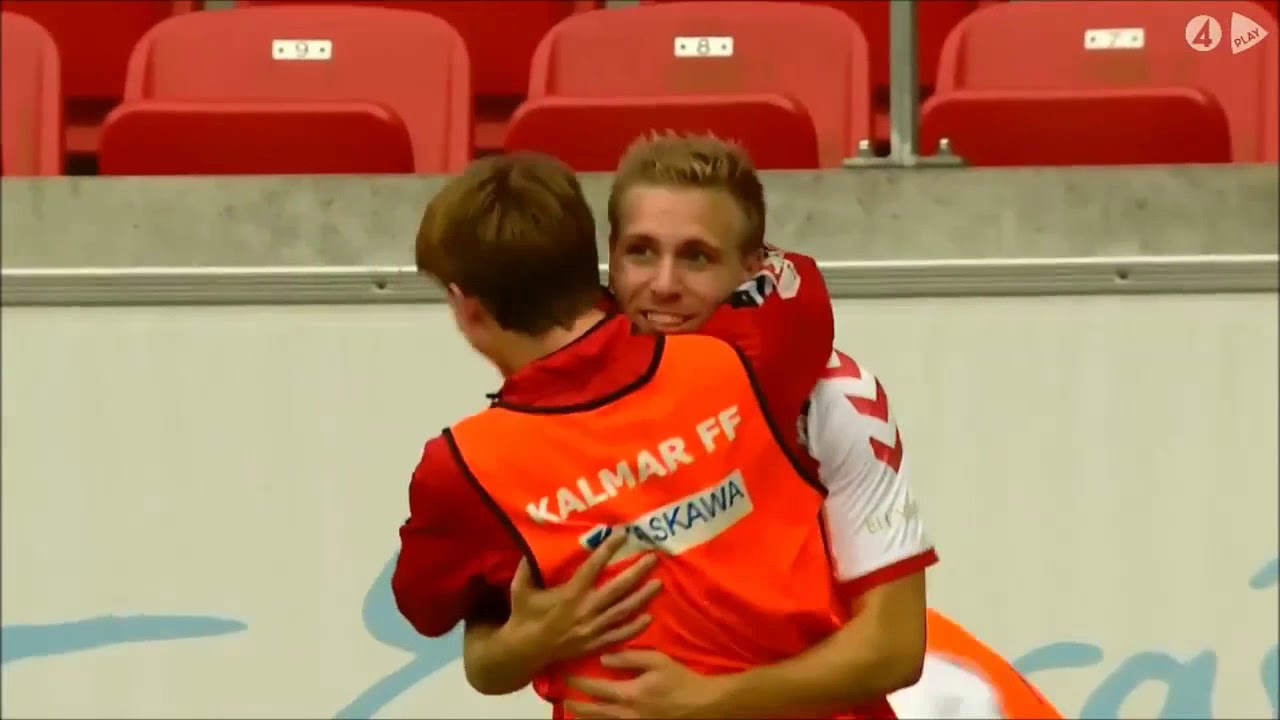 Jonathan Ring's goal for Kalmar FF with the voice of Victor Hugo Morales