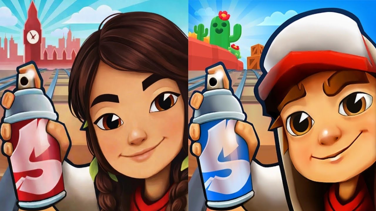 Subway surfers : London 2026 🆚 Brawl stars 2025 Map Comparison