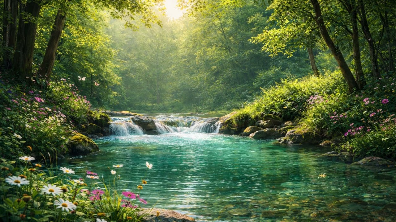 Relax. Short guided meditation