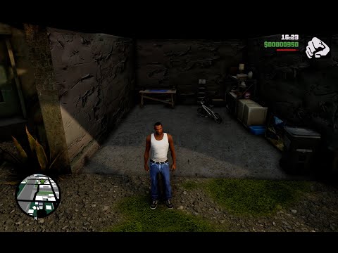 CJ's Garage - GTA San Andreas - The Definitive Edition