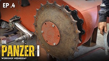 WORKSHOP WEDNESDAY: How we fabricated and assembled FINAL DRIVE and RETURN ROLLERS for the Panzer I