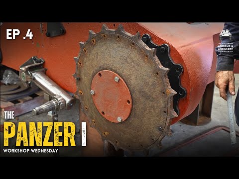 WORKSHOP WEDNESDAY: How we fabricated and assembled FINAL DRIVE and RETURN ROLLERS for the Panzer I