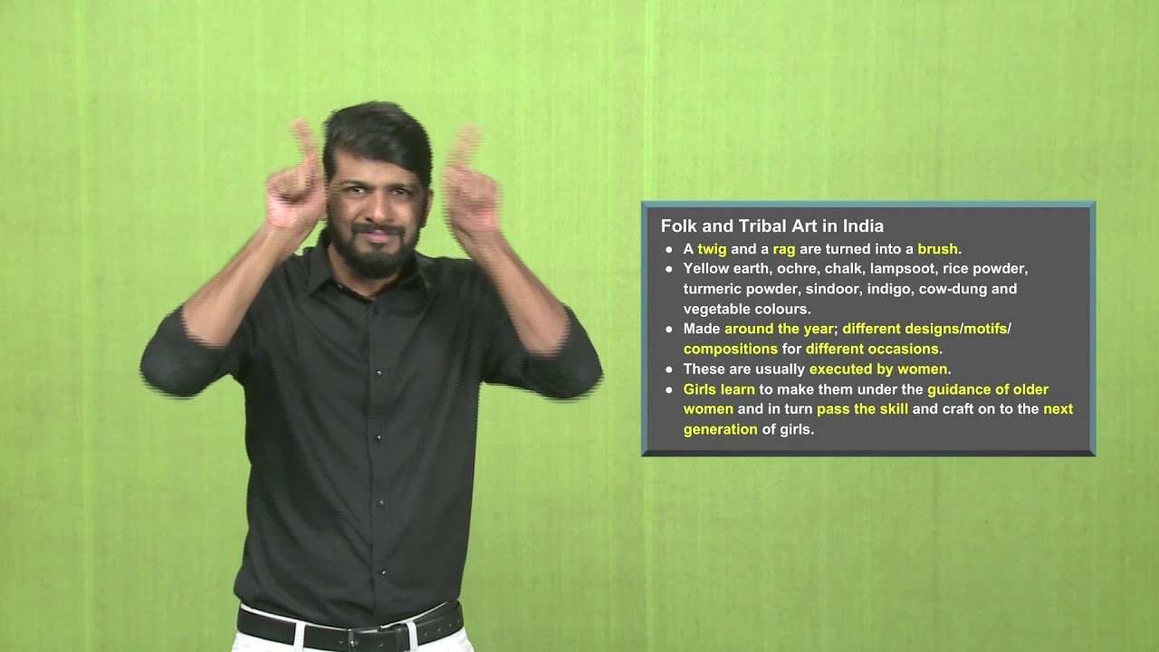 Painting_L19 : A BRIEF HISTORY OF FOLK AND TRIBAL ART IN INDIA Part 01