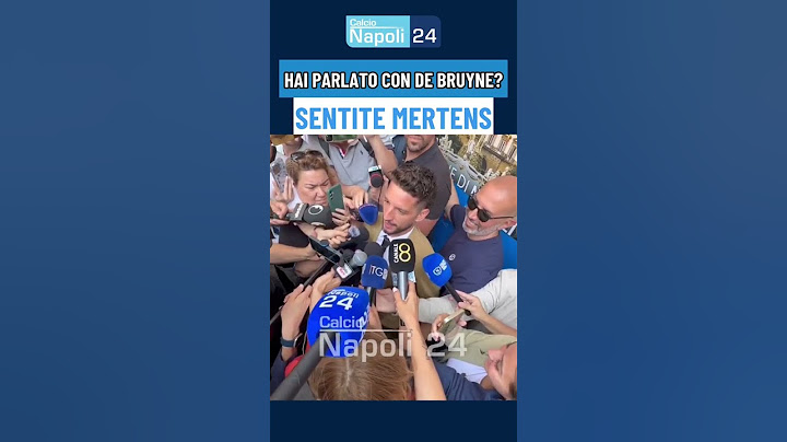 DRIES MERTENS gives chills: "De Bruyne to Napoli, as a FAN I say that..." 😅